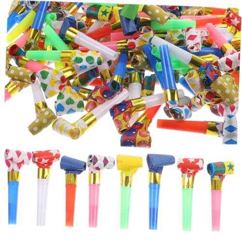 VICASKY 200 Stück Teiliges Party Blasrohr Bunt Laute Pfeifen mit Funkelndem Kleine Geburtstags Noise Maker für Erwachsene Leichte Partygeschenke für Drinnen und Draußen VICASKY 200 Stück Teiliges Party Blasrohr Bunt Laute Pfeifen mit Funkelndem Kleine Geburtstags Noise Maker für Erwachsene Leichte Partygeschenke für Drinnen und Draußen von VICASKY