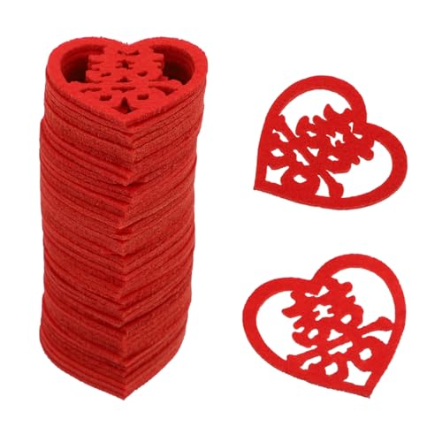 VICASKY 200Stücke Hochzeitsdeko Vliesstoff Hand Dekorationen Für Hochzeitsfeiern Dekore Für Obstplatten Partybedarf Doppelte Pro Packung VICASKY 200Stücke Hochzeitsdeko Vliesstoff Hand Dekorationen Für Hochzeitsfeiern Dekore Für Obstplatten Partybedarf Doppelte Pro Packung von VICASKY