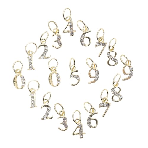 VICASKY 20Stücke Nagelcharms Verschiedenen Designs Austauschbare Nagelkunst Dekoration Für Nail Art Für Besondere Anlässe Und DIY Nageldesigns von VICASKY