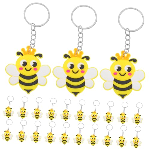 VICASKY 24 Stück Bienen Schlüsselanhänger Süße Schlüsselringe für Kindergeburtstag und Shower Bienen Charm Schlüsselhalter für Taschen und Rucksäcke Mitgebsel und Partydeko VICASKY 24 Stück Bienen Schlüsselanhänger Süße Schlüsselringe für Kindergeburtstag und Shower Bienen Charm Schlüsselhalter für Taschen und Rucksäcke Mitgebsel und Partydeko von VICASKY