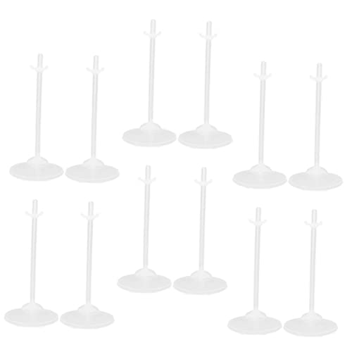 VICASKY 24 Stück Teiliges Transparentes Puppenständer Stabile Display Halter für Puppen und Figuren Leicht Kompakt Vielseitig Einsetzbar für Puppenhaus Zubehör und Sammlermodelle VICASKY 24 Stück Teiliges Transparentes Puppenständer Stabile Display Halter für Puppen und Figuren Leicht Kompakt Vielseitig Einsetzbar für Puppenhaus Zubehör und Sammlermodelle von VICASKY