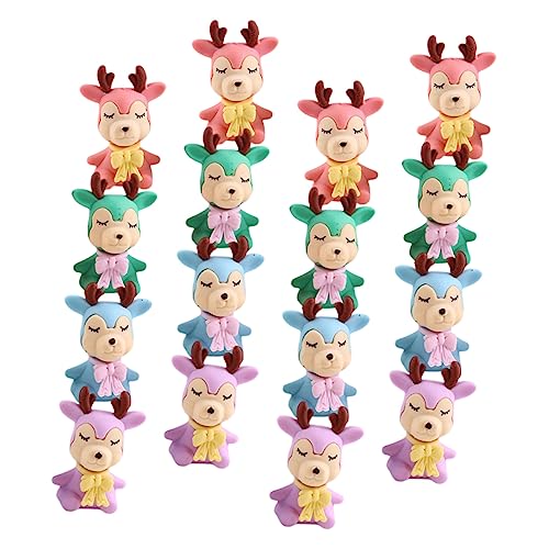 VICASKY 24Stücke Cartoon Mini Radiergummis für Schüler Abnehmbare Tier-radierer für Unterricht Kreative und Multifunktionale Radierer für Junge Mädchen Bunte Designs für Schulbedarf VICASKY 24Stücke Cartoon Mini Radiergummis für Schüler Abnehmbare Tier-radierer für Unterricht Kreative und Multifunktionale Radierer für Junge Mädchen Bunte Designs für Schulbedarf von VICASKY