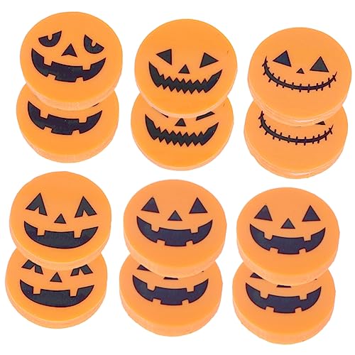 VICASKY 24Stücke Halloween Kürbis Radiergummis für Mini Radiergummis für Kreative Bastelideen Praktische Schulmaterialien und Mitgebsel für Halloween Feiern VICASKY 24Stücke Halloween Kürbis Radiergummis für Mini Radiergummis für Kreative Bastelideen Praktische Schulmaterialien und Mitgebsel für Halloween Feiern von VICASKY