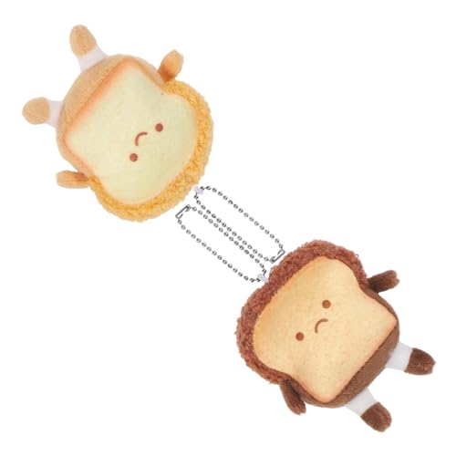 VICASKY Lustige üsch Toast Anhänger üße Brot Puppe Für Schlüsselanhänger Und Taschen Emotionale Toast Schlüsselanhänger Fröhlich + Leicht Angebrannt VICASKY Lustige üsch Toast Anhänger üße Brot Puppe Für Schlüsselanhänger Und Taschen Emotionale Toast Schlüsselanhänger Fröhlich + Leicht Angebrannt von VICASKY