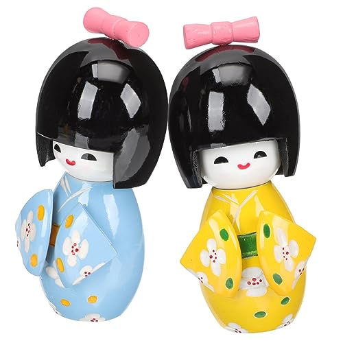 VICASKY 2St Kimono-Puppe realistische Babypuppe Plüschpuppe Japan Figuren Dekoration Schlafzimmer wandverkleidung mevlid hatırası hausdeko Holzpuppe Traditionelles hölzern VICASKY 2St Kimono-Puppe realistische Babypuppe Plüschpuppe Japan Figuren Dekoration Schlafzimmer wandverkleidung mevlid hatırası hausdeko Holzpuppe Traditionelles hölzern von VICASKY