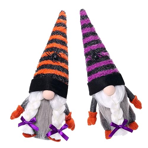 VICASKY 2Stücke Halloween GNOME Puppe Stoff GNOME Deko für Halloween Langlebig und Dekorativ für und Bardekoration Perfektes für Freunde und Familie VICASKY 2Stücke Halloween GNOME Puppe Stoff GNOME Deko für Halloween Langlebig und Dekorativ für und Bardekoration Perfektes für Freunde und Familie von VICASKY