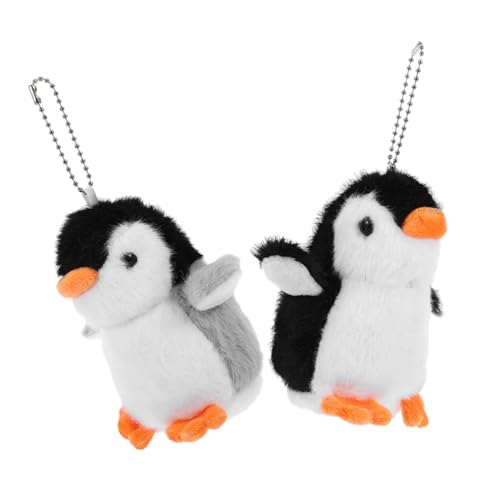 VICASKY 2Stücke Plüsch Pinguin Schlüsselanhänger Süßes Stofftier für Leicht Tragbarer Pinguin Anhänger für Partydekoration und Wintergeburtstagsgeschenke und Schwarz VICASKY 2Stücke Plüsch Pinguin Schlüsselanhänger Süßes Stofftier für Leicht Tragbarer Pinguin Anhänger für Partydekoration und Wintergeburtstagsgeschenke und Schwarz von VICASKY