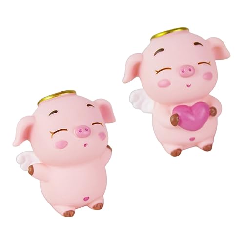 VICASKY 2Stücke Schweinepuppen Kuchenverzierung Niedliche Figuren Für Kreative Kuchendekoration Für Geburtstagsfeiern Und Besondere Anlässe VICASKY 2Stücke Schweinepuppen Kuchenverzierung Niedliche Figuren Für Kreative Kuchendekoration Für Geburtstagsfeiern Und Besondere Anlässe von VICASKY