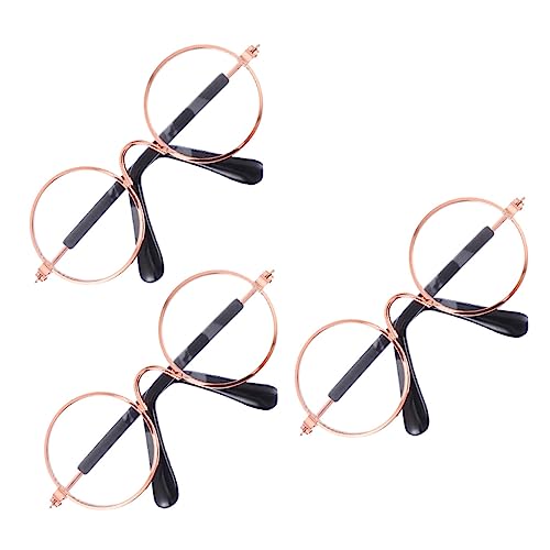 VICASKY 2st Mini-Brille Retro-Brille Haustierfoto Vintage-Sonnenbrille Schnapsgläser Puppe Sonnenbrille Requisiten Haustier Sonnenbrille Runde Metallbrille Eisenlegierung Transparent VICASKY 2st Mini-Brille Retro-Brille Haustierfoto Vintage-Sonnenbrille Schnapsgläser Puppe Sonnenbrille Requisiten Haustier Sonnenbrille Runde Metallbrille Eisenlegierung Transparent von VICASKY