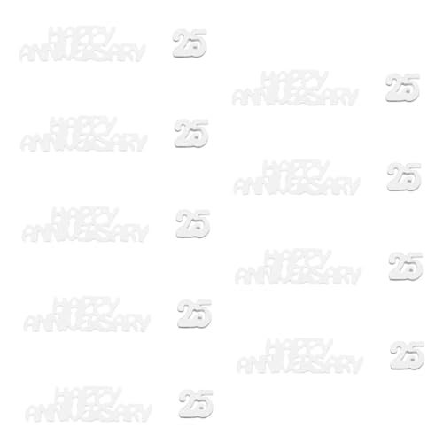 VICASKY 3 Packungen Silbernes Wurfkonfetti Jubiläum Dekoratives PVC Konfetti für Silberhochzeit Geburtstag Feiern Festliche Streudeko VICASKY 3 Packungen Silbernes Wurfkonfetti Jubiläum Dekoratives PVC Konfetti für Silberhochzeit Geburtstag Feiern Festliche Streudeko von VICASKY