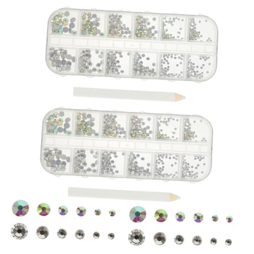VICASKY 3 Sätze Flatback Strasssteine für Nägel Box mit Ab Farben für Diy Nageldesigns Kunsthandwerk und Dekoration von Kleidung Schuhen und Handyhüllen VICASKY 3 Sätze Flatback Strasssteine für Nägel Box mit Ab Farben für Diy Nageldesigns Kunsthandwerk und Dekoration von Kleidung Schuhen und Handyhüllen von VICASKY