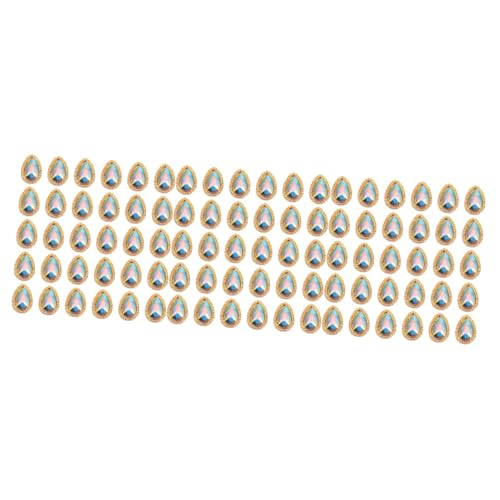 VICASKY 3 Sätze Nagelstuds Edelsteine Strass Für Diy Maniküre Dekoration Geeignet Für Und Mädchen Für Kreative Nail Art Und Vielseitige Anwendungen 30 Stück * 3 von VICASKY
