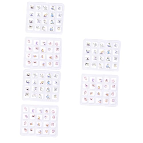 VICASKY 3 Sätze Teiliges Nagelkunst Mit Glänzenden Strasssteinen Abgerundete Und Sternförmige Dekorationen Für Diy Nageldesigns Und Bastelprojekte Für Gestalten Und 40 Stück * 3 VICASKY 3 Sätze Teiliges Nagelkunst Mit Glänzenden Strasssteinen Abgerundete Und Sternförmige Dekorationen Für Diy Nageldesigns Und Bastelprojekte Für Gestalten Und 40 Stück * 3 von VICASKY