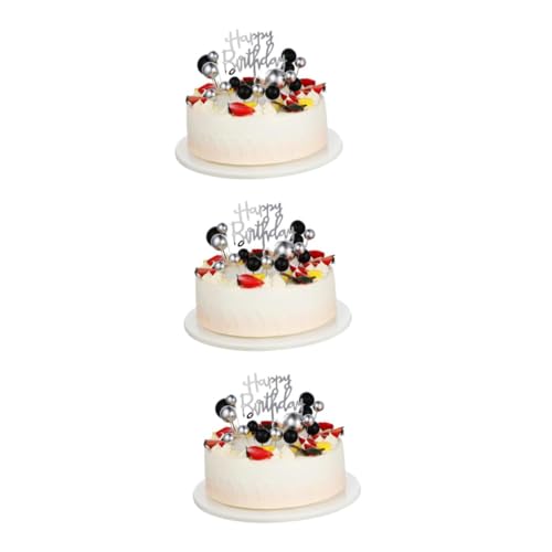 VICASKY 3 Sätze schwarzgoldene Kuchendekoration Torteneinsatz Topper Kuchenbällchen-Topper-Dekorationen Kuchenkugeln kuchen dekoration Bälle Tortenaufleger Halloween-Kuchendeckel Papier VICASKY 3 Sätze schwarzgoldene Kuchendekoration Torteneinsatz Topper Kuchenbällchen-Topper-Dekorationen Kuchenkugeln kuchen dekoration Bälle Tortenaufleger Halloween-Kuchendeckel Papier von VICASKY