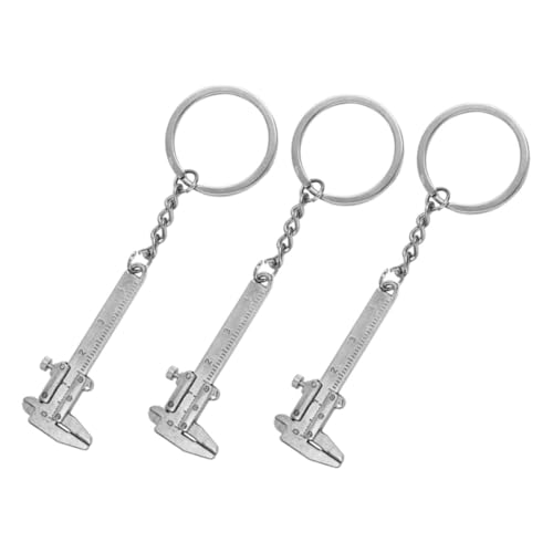 VICASKY 3 Stück Mini Messschieber Schlüsselanhänger aus Langlebiger Zinklegierung Tragbar und Kompakt Praktisches Metall werkzeug für Rucksack und Alltag Vielseitig Einsetzbar und VICASKY 3 Stück Mini Messschieber Schlüsselanhänger aus Langlebiger Zinklegierung Tragbar und Kompakt Praktisches Metall werkzeug für Rucksack und Alltag Vielseitig Einsetzbar und von VICASKY