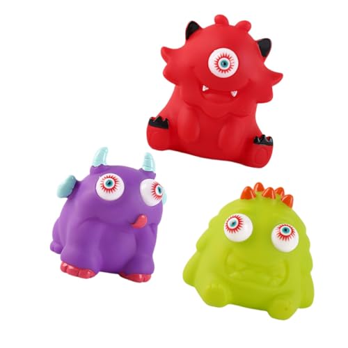 VICASKY 3 Stück Monster Quetschspielzeug Stressabbau Spielzeuge in Grün Rot und Mitgebsel für Kindergeburtstag und Kreative Freizeitgestaltung VICASKY 3 Stück Monster Quetschspielzeug Stressabbau Spielzeuge in Grün Rot und Mitgebsel für Kindergeburtstag und Kreative Freizeitgestaltung von VICASKY