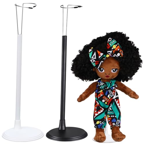 VICASKY 3 Stück Teiliges Puppenständer Verstellbarer Puppenhalter aus Robustem PVC für Große Figuren Stabil und Einfach zu Montieren für Puppensammler und von VICASKY