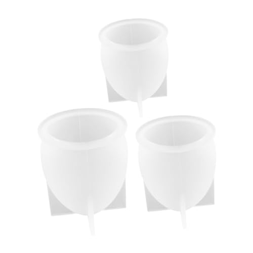 VICASKY 3 Stück Teiliges Silikon ei formset für DIY Epoxidharz Lampe Flexible Wiederverwendbare Gießformen für Tischdekorationen Glatte Oberfläche Geeignet für Kreative Handwerksprojekte VICASKY 3 Stück Teiliges Silikon ei formset für DIY Epoxidharz Lampe Flexible Wiederverwendbare Gießformen für Tischdekorationen Glatte Oberfläche Geeignet für Kreative Handwerksprojekte von VICASKY