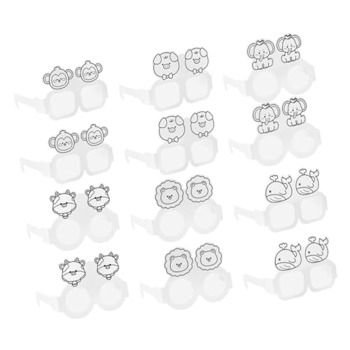 VICASKY 30 Stück Graffiti-Brille für tierische partybrillen Luau Partybrille Blaulichtbrille halloween brillen kreativ set für Papiergläser Blanko-Brillen-Requisite Weiß VICASKY 30 Stück Graffiti-Brille für tierische partybrillen Luau Partybrille Blaulichtbrille halloween brillen kreativ set für Papiergläser Blanko-Brillen-Requisite Weiß von VICASKY