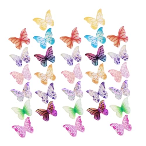 VICASKY 30 Stück Schmetterlingsschmuck Mini Schmetterlinge Zum Basteln Dekorativ DIY Bastelarbeiten Schmuck Mini Schmetterlinge Schmetterlingsanhänger Zum Basteln Mini VICASKY 30 Stück Schmetterlingsschmuck Mini Schmetterlinge Zum Basteln Dekorativ DIY Bastelarbeiten Schmuck Mini Schmetterlinge Schmetterlingsanhänger Zum Basteln Mini von VICASKY