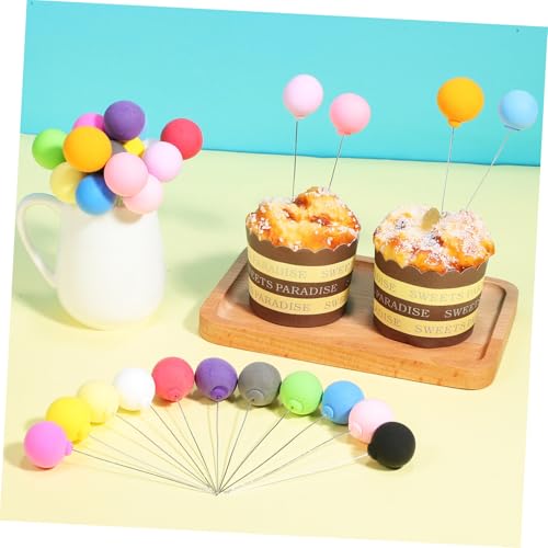 VICASKY 30 Stück Teiliges Farbenfrohes Schaumstoffkugel Mini Cupcake Torten Deko Vielseitige Tortendeko für Geburtstag Hochzeit Shower Einfache Anwendung ohne Werkzeug VICASKY 30 Stück Teiliges Farbenfrohes Schaumstoffkugel Mini Cupcake Torten Deko Vielseitige Tortendeko für Geburtstag Hochzeit Shower Einfache Anwendung ohne Werkzeug von VICASKY