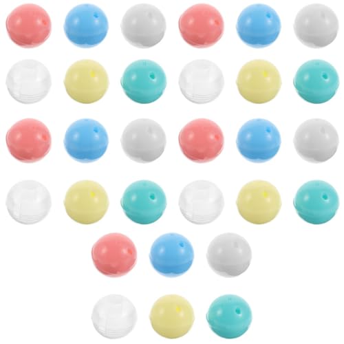 VICASKY 30 Stück Teiliges Mini Vending Machine Capsules Farbige Transparente Kunststoffkapseln Leichte Tragbare Befüllbare Kugeln für Preisbehälter Partygeschenke DIY Dekorationen VICASKY 30 Stück Teiliges Mini Vending Machine Capsules Farbige Transparente Kunststoffkapseln Leichte Tragbare Befüllbare Kugeln für Preisbehälter Partygeschenke DIY Dekorationen von VICASKY