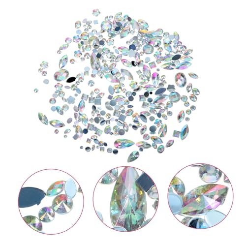 VICASKY 300 Stück Flache Strasssteine für DIY Basteln Multifunktional als Nail Art und Smartphone Hüllen Dekoration Glänzende Schmucksteine für Kreative Handarbeiten VICASKY 300 Stück Flache Strasssteine für DIY Basteln Multifunktional als Nail Art und Smartphone Hüllen Dekoration Glänzende Schmucksteine für Kreative Handarbeiten von VICASKY