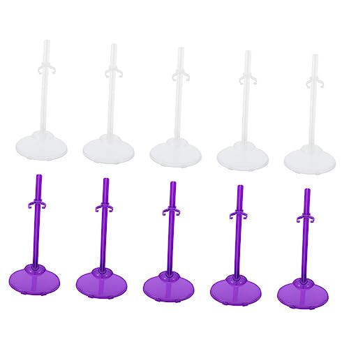VICASKY 30Stücke Puppenständer Kunststoffhalter mit Clip zur Puppenunterstützung Transparente und Halter für Kreative Spielideen und Puppenausstellungen VICASKY 30Stücke Puppenständer Kunststoffhalter mit Clip zur Puppenunterstützung Transparente und Halter für Kreative Spielideen und Puppenausstellungen von VICASKY