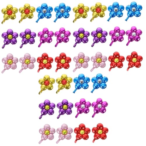 VICASKY 36 Stck. Teiliges Blumen Aluminiumfolie Luftballons in Gold Rot Violett und Dunkelblau für Geburtstagsfeiern Hochzeiten Babypartys und Festtagsdekorationen Reißfest und Vielseitig VICASKY 36 Stck. Teiliges Blumen Aluminiumfolie Luftballons in Gold Rot Violett und Dunkelblau für Geburtstagsfeiern Hochzeiten Babypartys und Festtagsdekorationen Reißfest und Vielseitig von VICASKY