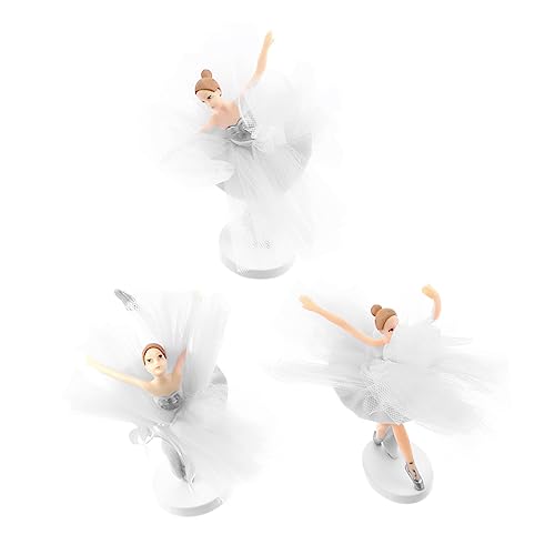 VICASKY 3Sätze Ballerina Mädchen Kuchendekoration Mit Tüllrock Cupcake Topper Für Geburtstagsfeiern Hochzeiten Und Mädchenpartys Weiße Ballerina Figuren Als Tortenschmuck VICASKY 3Sätze Ballerina Mädchen Kuchendekoration Mit Tüllrock Cupcake Topper Für Geburtstagsfeiern Hochzeiten Und Mädchenpartys Weiße Ballerina Figuren Als Tortenschmuck von VICASKY