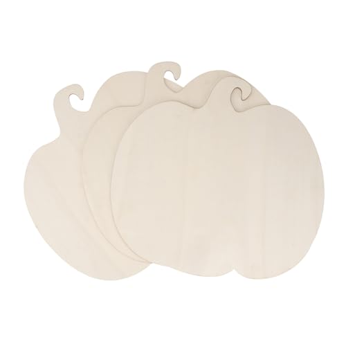 VICASKY 3Stücke Holz Kürbisausschnitt Unlackierte DIY Holz Chips für Kreative Halloween Dekoration zum Bemalen und Basteln und Verarbeitung VICASKY 3Stücke Holz Kürbisausschnitt Unlackierte DIY Holz Chips für Kreative Halloween Dekoration zum Bemalen und Basteln und Verarbeitung von VICASKY