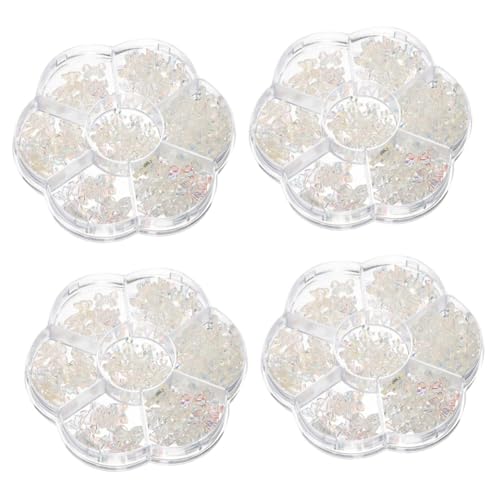VICASKY 4 Boxen Nail Charms Schleifen Einzigartige Nagelkunst Dekorationen aus Glitzernden Kristallen für Nageldesign für Täglichen Gebrauch und Besondere Anlässe für Profis und Anfänger VICASKY 4 Boxen Nail Charms Schleifen Einzigartige Nagelkunst Dekorationen aus Glitzernden Kristallen für Nageldesign für Täglichen Gebrauch und Besondere Anlässe für Profis und Anfänger von VICASKY