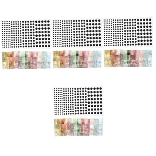 VICASKY 4 Sätze Diamantaufkleber Edelsteine Machen Basteln Uv Gesichts-strass-aufkleber Körperschmuck Gesichtsschmuck Zum Aufkleben Körper Strass Acryl 12 Blätter * 4 VICASKY 4 Sätze Diamantaufkleber Edelsteine Machen Basteln Uv Gesichts-strass-aufkleber Körperschmuck Gesichtsschmuck Zum Aufkleben Körper Strass Acryl 12 Blätter * 4 von VICASKY