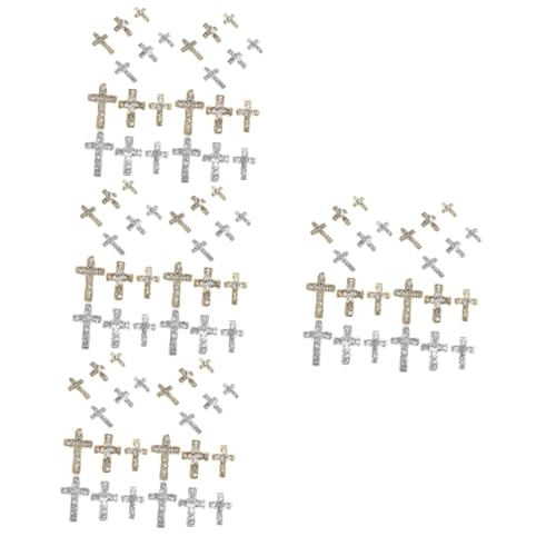 VICASKY 4 Sätze Legierungsknotenschmuck Strasssteine Strassnagelzauber Nagel Charms Nagelkunst-anhänger Nagelkunstzubehör Nagel Charme Kreuzanhänger Für Nägel Zinklegierung 60 Stück * 4 VICASKY 4 Sätze Legierungsknotenschmuck Strasssteine Strassnagelzauber Nagel Charms Nagelkunst-anhänger Nagelkunstzubehör Nagel Charme Kreuzanhänger Für Nägel Zinklegierung 60 Stück * 4 von VICASKY