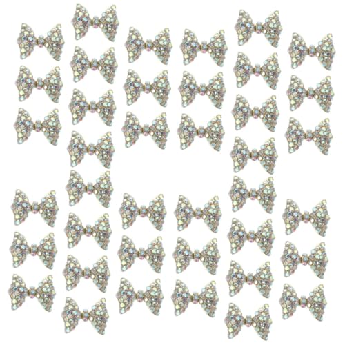 VICASKY 4 Sätze Nagelkunst Dekorationen Schleifen Nagelaccessoires Für Diy Maniküre Nail Art Verzierungen Für Kreative Nageldesigns 10 Stück * 4 VICASKY 4 Sätze Nagelkunst Dekorationen Schleifen Nagelaccessoires Für Diy Maniküre Nail Art Verzierungen Für Kreative Nageldesigns 10 Stück * 4 von VICASKY