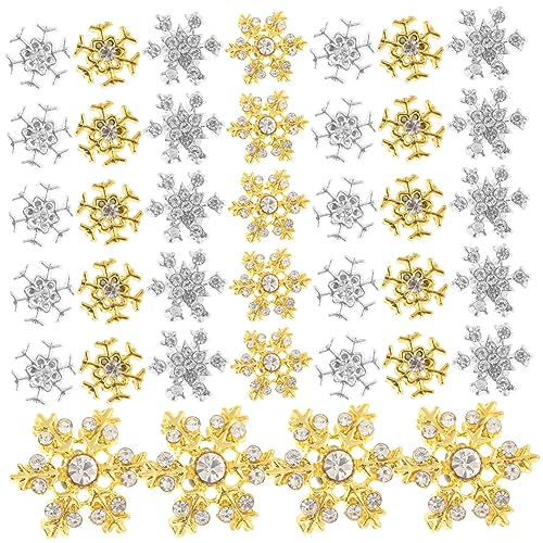VICASKY 4 Sätze Snowflake Nagelkunst Zubehör Stilvolle Dekoration Für Diy Nageldesign Für Feiertags Nagelkunst Und Festliche Anlässe 40 Stück * 4 VICASKY 4 Sätze Snowflake Nagelkunst Zubehör Stilvolle Dekoration Für Diy Nageldesign Für Feiertags Nagelkunst Und Festliche Anlässe 40 Stück * 4 von VICASKY