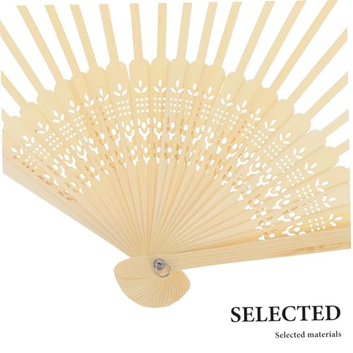 VICASKY 4 Stück Japanische Fächerrahmen Faltfächer Gerüst Diy Bastelmaterial Fächer Zubehör Für Hochzeit Party Dekoration von VICASKY