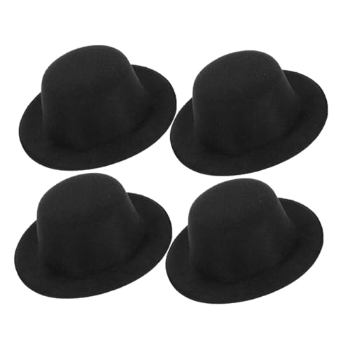 VICASKY 4 Stück Kleiner Hut Puppenhut- Zubehör für Puppenkleidung Kappen Slouch-Mütze rolf zuckowski Weihnachten weihnachen Spitzenhut puppenkleidung Hut Gezogenes Tuch Black VICASKY 4 Stück Kleiner Hut Puppenhut- Zubehör für Puppenkleidung Kappen Slouch-Mütze rolf zuckowski Weihnachten weihnachen Spitzenhut puppenkleidung Hut Gezogenes Tuch Black von VICASKY