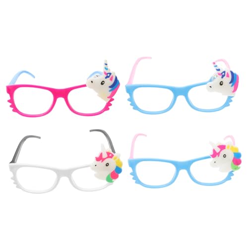 VICASKY 4 Stück Leuchtende Einhornbrillen und Erwachsene Partybrillen Fotorequisiten Bunte Dekoration für Festivals und Cosplay Zufällige Farbe Zufällige Farbe VICASKY 4 Stück Leuchtende Einhornbrillen und Erwachsene Partybrillen Fotorequisiten Bunte Dekoration für Festivals und Cosplay Zufällige Farbe Zufällige Farbe von VICASKY