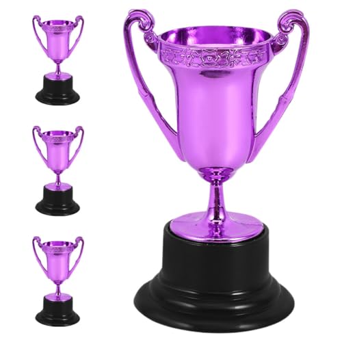 VICASKY 4 Stück Mini Trophäen aus Kunststoff für Spiele Feiern Kleine Dekoration für Sportveranstaltungen Belohnungen Partys Lustige Trophäen für Kindergeburtstage und Wettbewerbe VICASKY 4 Stück Mini Trophäen aus Kunststoff für Spiele Feiern Kleine Dekoration für Sportveranstaltungen Belohnungen Partys Lustige Trophäen für Kindergeburtstage und Wettbewerbe von VICASKY
