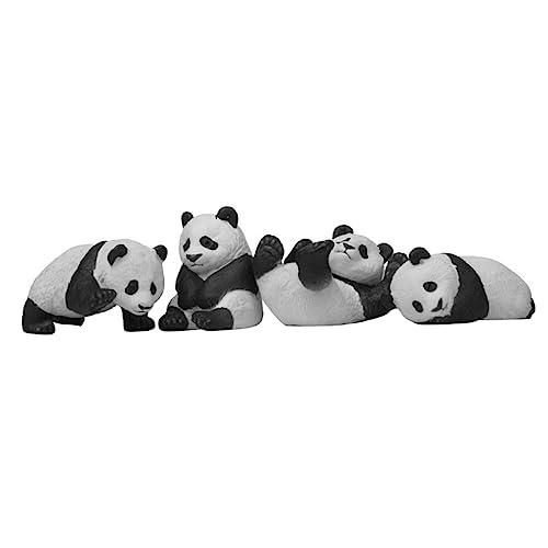 VICASKY 4 Stück Panda Handgefertigte Verzierung Bär Figur Panda-figuren Panda-ornamente Kuscheltier Dashboard-figuren Panda-kuchen Figur Panda Rosa Autozubehör Panda Kuchen Topper Weiß Pvc VICASKY 4 Stück Panda Handgefertigte Verzierung Bär Figur Panda-figuren Panda-ornamente Kuscheltier Dashboard-figuren Panda-kuchen Figur Panda Rosa Autozubehör Panda Kuchen Topper Weiß Pvc von VICASKY