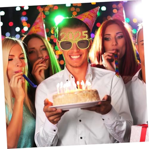 VICASKY 4 Stück Partybrillen Bunte mit Diamant Beschichtete PC Brillen als Fotorequisiten Partydekoration für Silvester Geburtstagsfeiern Familienfeste und Neujahrsfeiern VICASKY 4 Stück Partybrillen Bunte mit Diamant Beschichtete PC Brillen als Fotorequisiten Partydekoration für Silvester Geburtstagsfeiern Familienfeste und Neujahrsfeiern von VICASKY