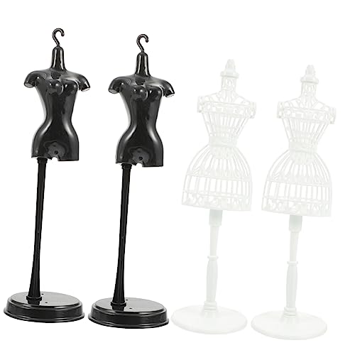 VICASKY 4 Stück Puppenaufhänger Kleiderständer Ausstellungsstand Männchen Körper Puppenständer Rack Ausstellen Schneiderpuppe Mannequin-körper Schaufensterpuppe Nähen Weiß Abs VICASKY 4 Stück Puppenaufhänger Kleiderständer Ausstellungsstand Männchen Körper Puppenständer Rack Ausstellen Schneiderpuppe Mannequin-körper Schaufensterpuppe Nähen Weiß Abs von VICASKY