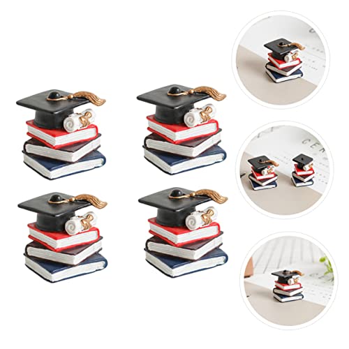 VICASKY 4 Stück Teiliges Buchform Cake Topper Dekorative Tortendeko für Abschlussfeier und Geburtstag Harzornamente für Kuchen und Festliche Anlässe VICASKY 4 Stück Teiliges Buchform Cake Topper Dekorative Tortendeko für Abschlussfeier und Geburtstag Harzornamente für Kuchen und Festliche Anlässe von VICASKY
