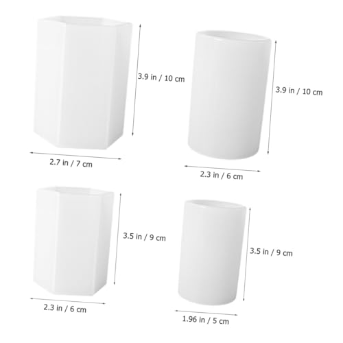 VICASKY 4 Stück Teiliges DIY Silikon Kerzengießform Sechseckig und Flexibel Geruchlos Glatt für Handgemachte Duftkerzen und Seifen Herstellung Anfänger Geeignet VICASKY 4 Stück Teiliges DIY Silikon Kerzengießform Sechseckig und Flexibel Geruchlos Glatt für Handgemachte Duftkerzen und Seifen Herstellung Anfänger Geeignet von VICASKY
