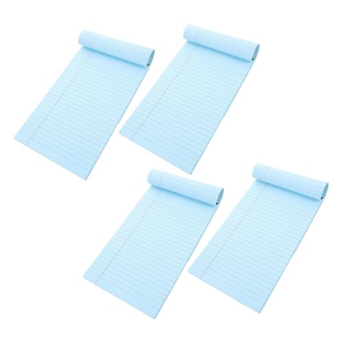 VICASKY 4 Stück Teiliges Liniertes Notizbuch Set Tearable Notepad für Büro Management Format und Memo Papier für Vielseitige Anwendungen von VICASKY