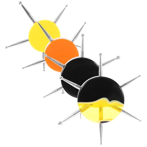 VICASKY 4 Stück Teiliges Punktierwerkzeug für Nagelkunst Rundes Dotting Tool für Maniküre DIY Nail Art Zubehör für Anfänger und Profis für Acryl und Nageldesign von VICASKY