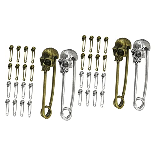 VICASKY 2 Sets -Charm-anstecknadel Sicherheitsnadel -brosche Metallmaterial Quilting-kleidungsanhänger und Stabil 20 Stück * 2 von VICASKY