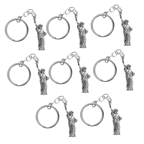 VICASKY 40 Stck. Teiliges Schlüsselanhänger Freiheitsstatue Anhänger Dekorativ Langlebig als Souvenir und Partygeschenk für Schlüssel Taschen Rucksäcke von VICASKY
