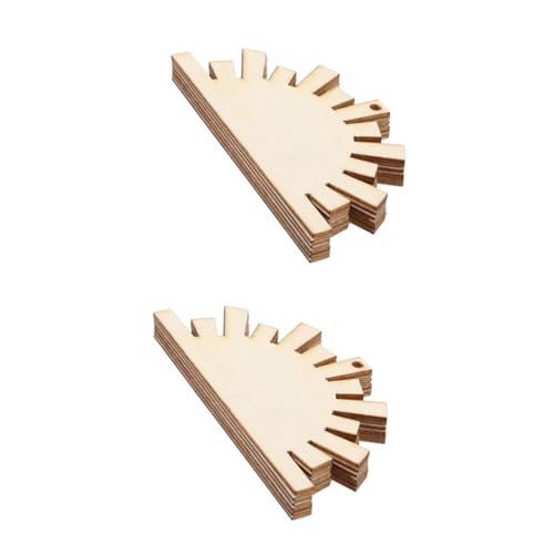 VICASKY 40 Stck. Teiliges Unvollendete Holzscheiben zum Basteln Naturbelassene Holzplättchen mit Glatter Oberfläche für DIY Holzanhänger Party und Hochzeitsdekoration Sichere Holzrohlinge VICASKY 40 Stck. Teiliges Unvollendete Holzscheiben zum Basteln Naturbelassene Holzplättchen mit Glatter Oberfläche für DIY Holzanhänger Party und Hochzeitsdekoration Sichere Holzrohlinge von VICASKY